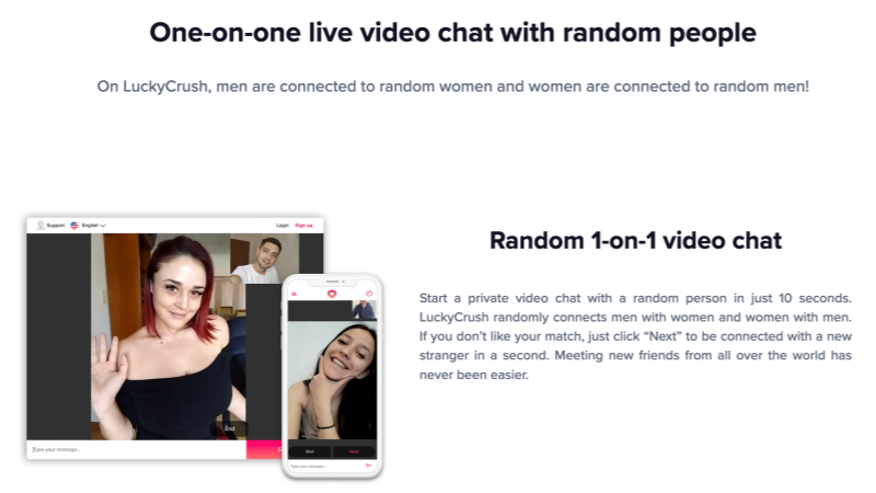 Main Functions and Features of LuckyCrush