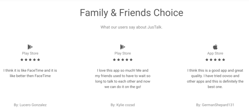 What Is It Like to Use JusTalk