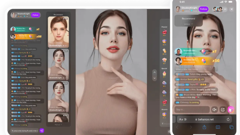 Real-Time Live Streaming
