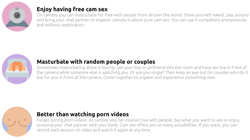 Key Features of Camzey